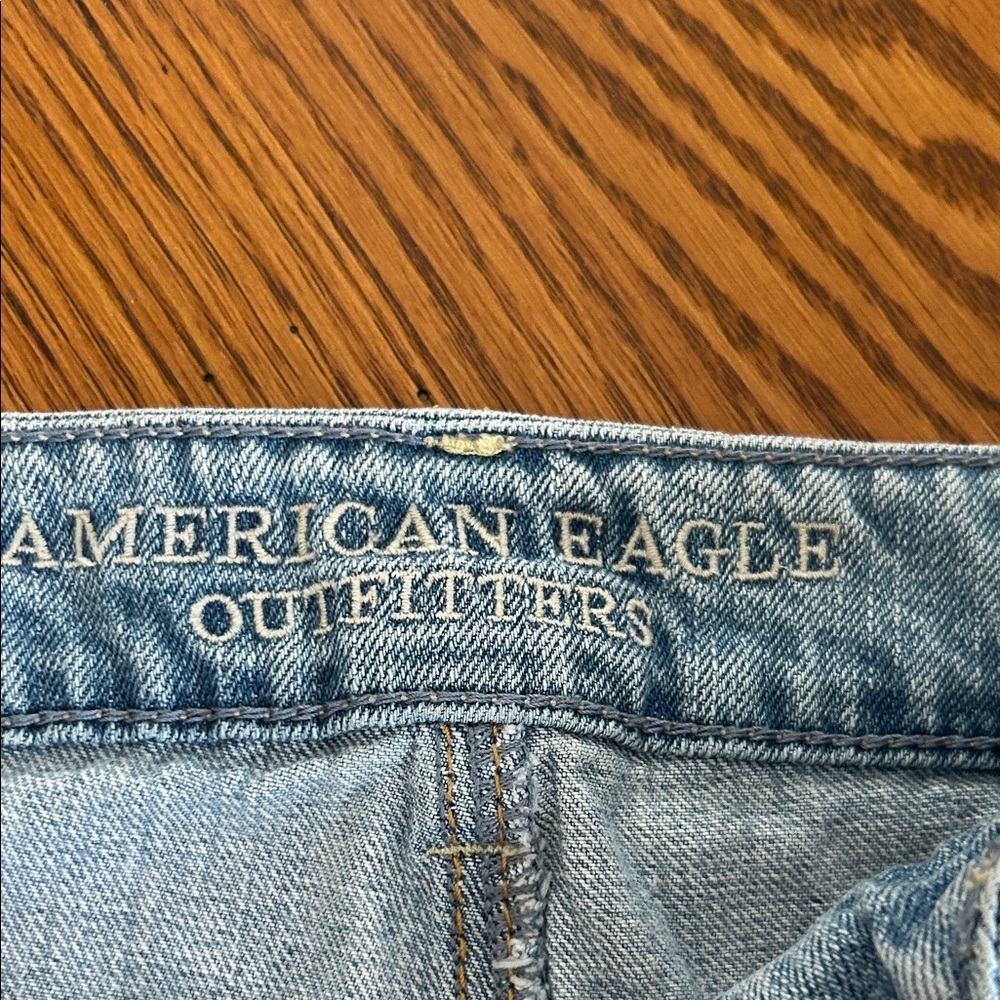 Distressed Denim Women Shorts/9 - Picture 2 of 4
